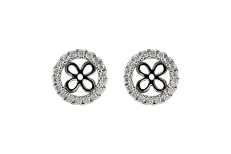A242-31297: EARRING JACKETS .30 TW (FOR 1.50-2.00 CT TW STUDS)