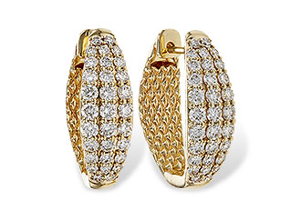 B329-58551: EARRINGS 1.50 TW