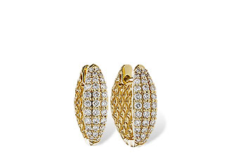 B329-58597: EARRINGS .50 TW