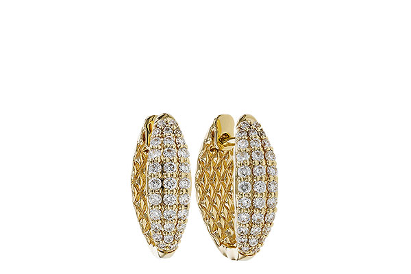 B329-58597: EARRINGS .50 TW