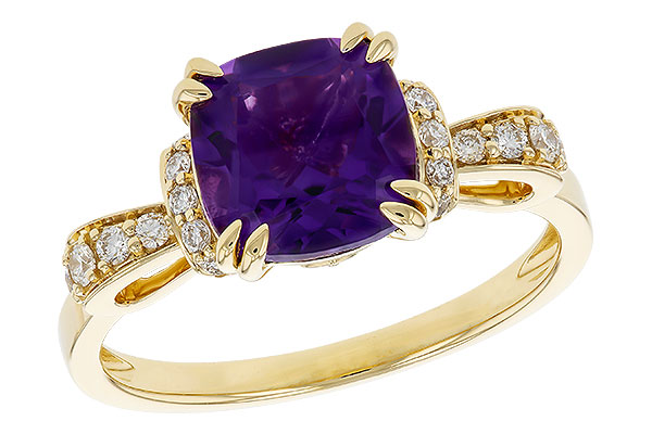 B329-58615: LDS RG 1.83 AMETHYST 2.05 TGW (8MM AMY)