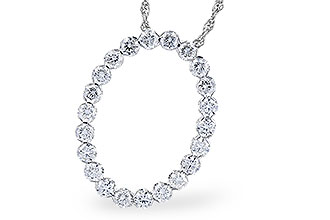 C327-78551: NECKLACE 1.00 TW