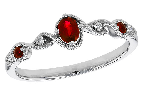 C329-56797: LDS RG .27 TW RUBY .31 TGW