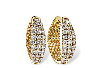 C329-58551: EARRINGS 1.00 TW