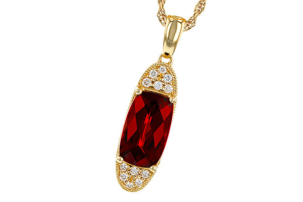 D329-61287: NECK 2.45 GARNET 2.55 TGW