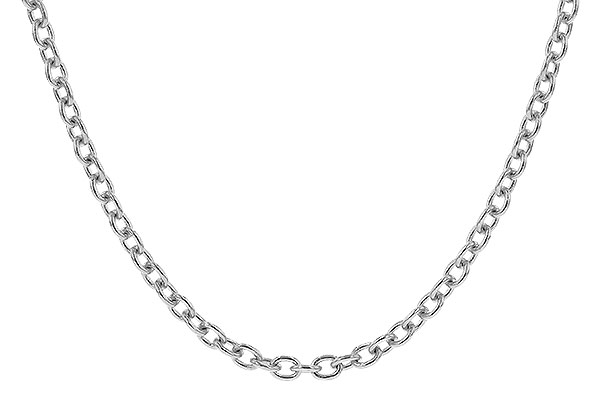 G328-70396: CABLE CHAIN (20IN, 1.3MM, 14KT, LOBSTER CLASP)