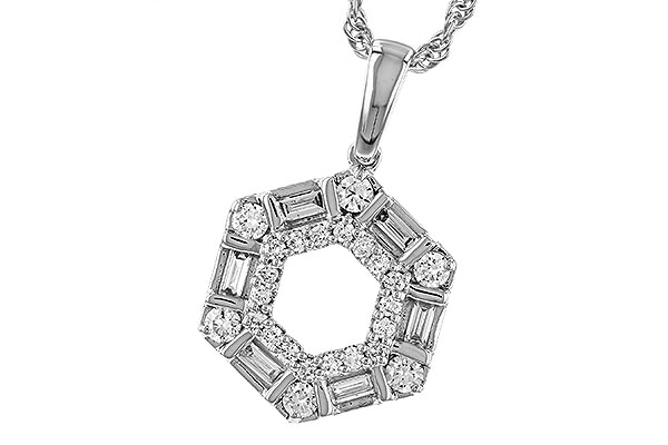 G329-55842: NECKLACE .14 TW BAG .50 TW