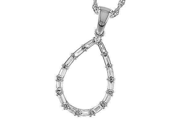 H329-60387: NECKLACE .27 BAG .28 TW