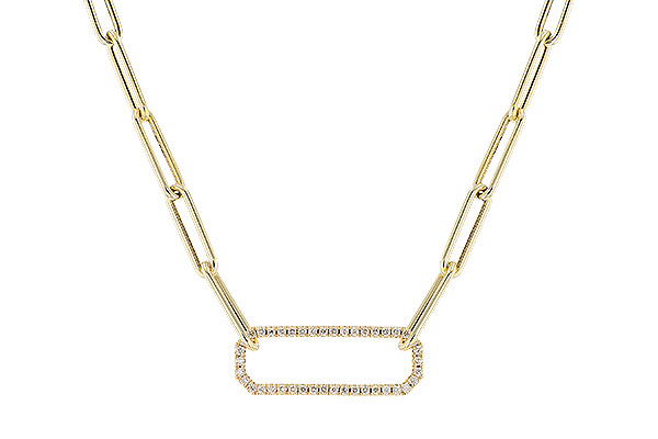 K328-64087: NECKLACE .50 TW (17 INCHES)