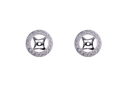 L238-69478: EARRING JACKET .32 TW (FOR 1.50-2.00 CT TW STUDS)