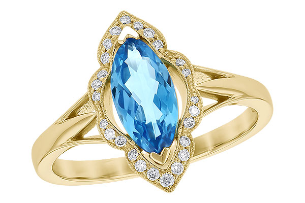 L327-79532: LDS RG 1.26 BLUE TOPAZ 1.37 TGW