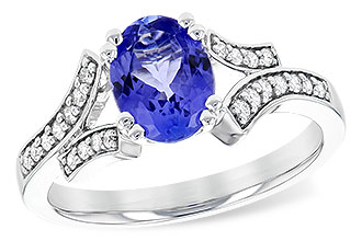 M245-06814: LDS RG 1.15 TANZANITE 1.30 TGW